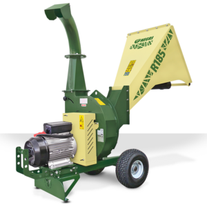 NEGRI Biohäcksler R185 / Elektro-Häcksler mit Transporträder-Neu