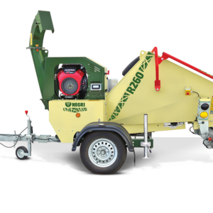NEGRI Biohäcksler R260 / Benzin- oder Diesel-Häcksler mit Straßenfahrwerk-Neu