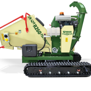 NEGRI Biohäcksler R260 / Benzin- oder Diesel-Häcksler mit Raupenfahrwerk-Neu