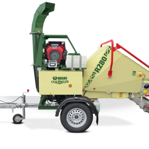 NEGRI Biohäcksler R280 / Benzin- oder Diesel-Häcksler mit Straßenfahrwerk-Neu