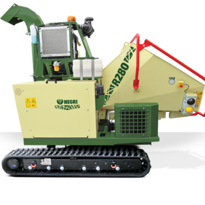 NEGRI Biohäcksler R280 / Benzin- oder Diesel-Häcksler mit Raupenfahrwerk-Neu
