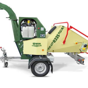 NEGRI Biohäcksler R335 / Benzin-Häcksler mit Straßenfahrwerk-Neu