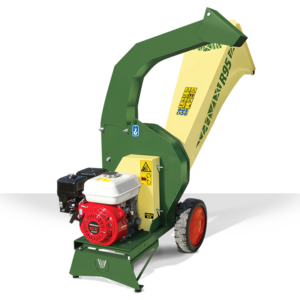 NEGRI Biohäcksler R95 / Benzin-Häcksler mit Transporträder-Neu