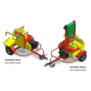 RABAUD XYLOSCIE 700 M ohne Förderband | Benzin-Kreissäge mit Wippe-Neu